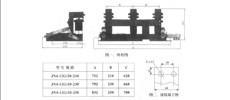 外形及安装尺寸