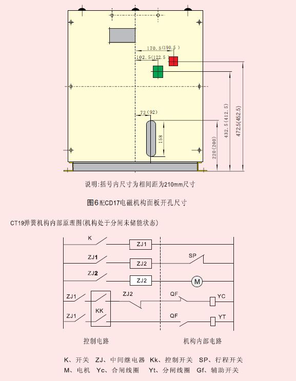户内高压真空断路器产品结构